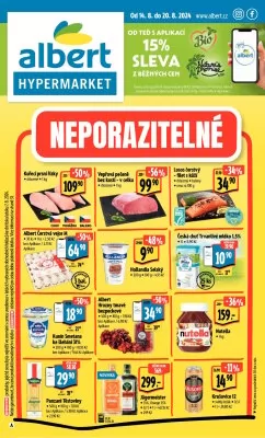 akční leták Albert 14.8.2024-20.8.2024