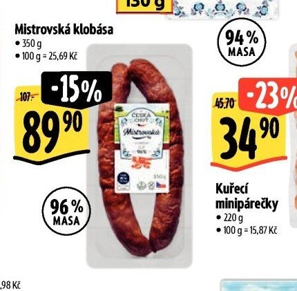 Mistrovská klobása