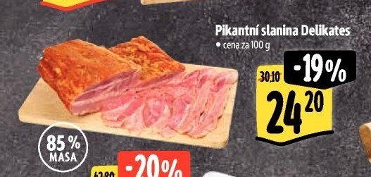 Pikantní slanina Delikates