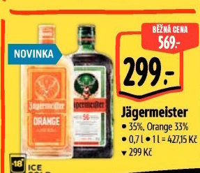 Bylinný likér Jägermeister