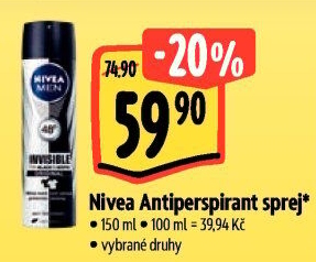 Deodorant sprej Nivea