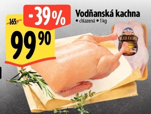 Kachna Vodňanská kachna