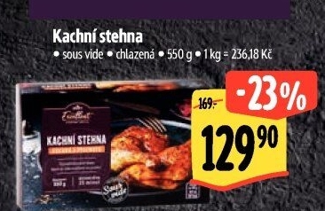 Kachní stehna Sous vide Albert Excellent