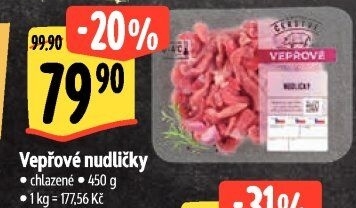 Maso vepřové nudličky Albert