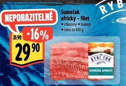 Sumeček africký filety Albert