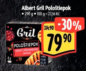 Sýr Pološtiepok Albert Gril