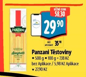 Těstoviny Panzani