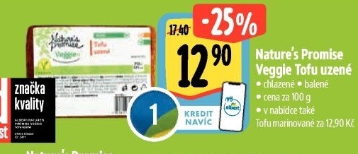 Tofu uzené Nature'