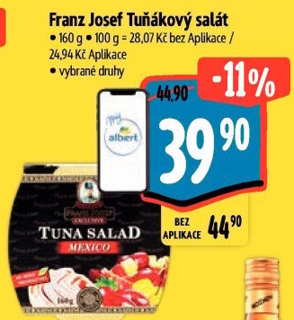 Tuňákový salát Exclusive Franz Josef Kaiser