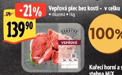 Vepřová plec bez kosti Albert