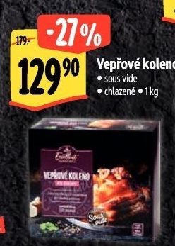 Vepřové koleno Sous vide Albert Excellent