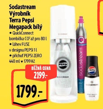 Výrobník sody Terra Sodastream