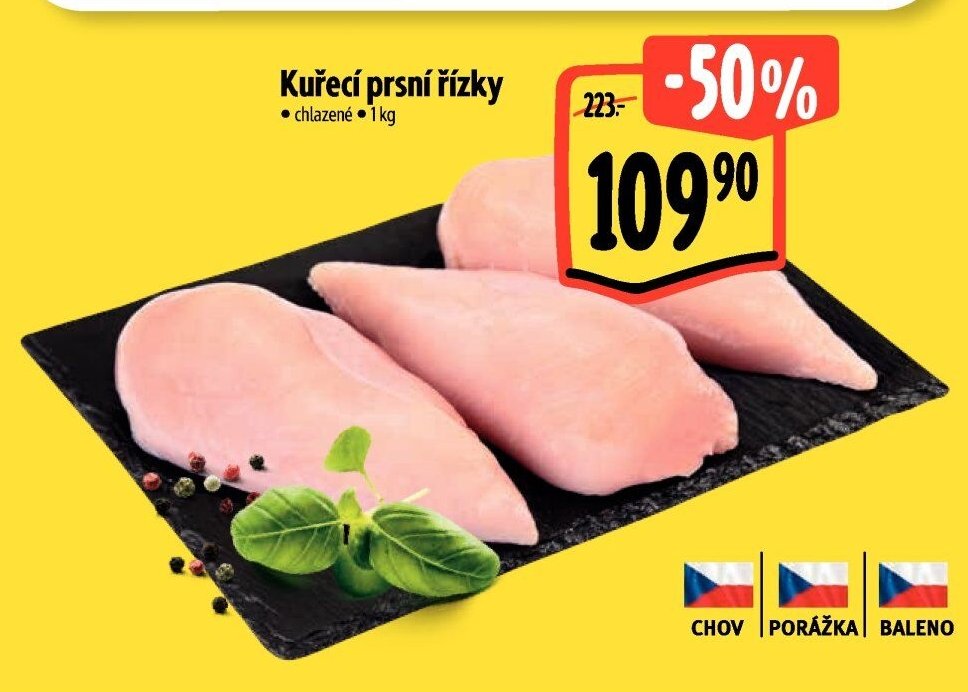 Kuřecí prsní řízky