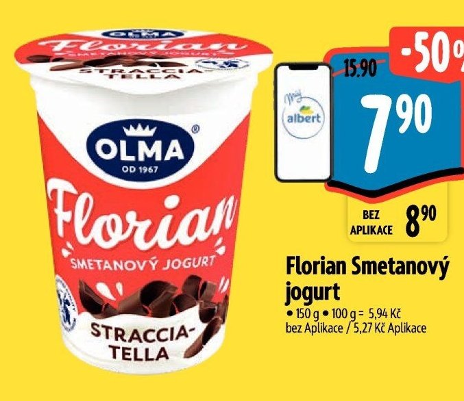 Florian Smetanový jogurt