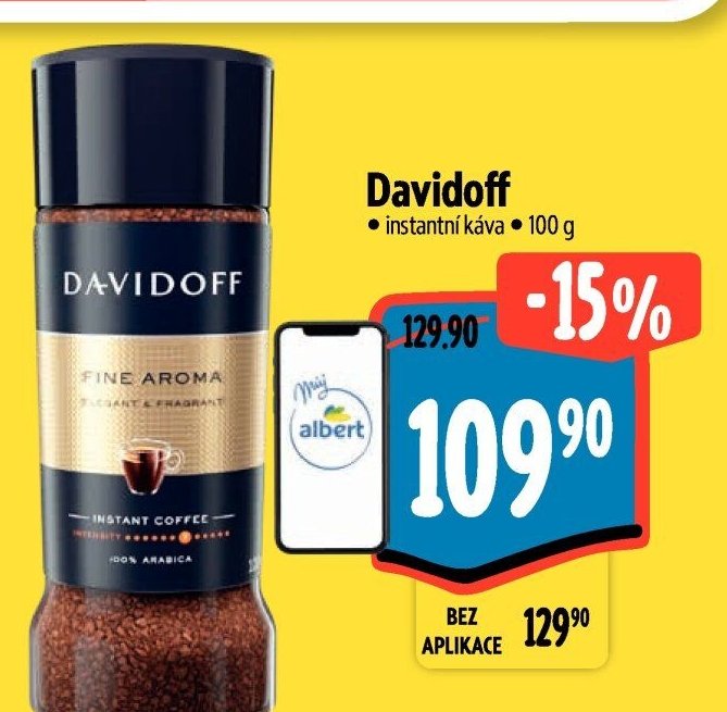 Davidoff instantní káva 100 g