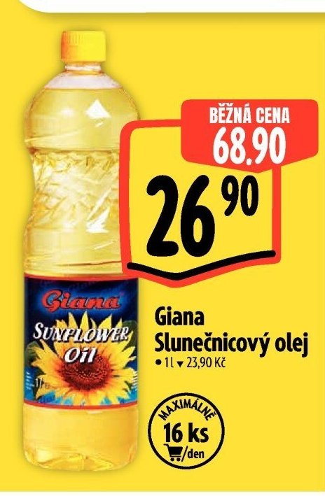 Giana Slunečnicový olej