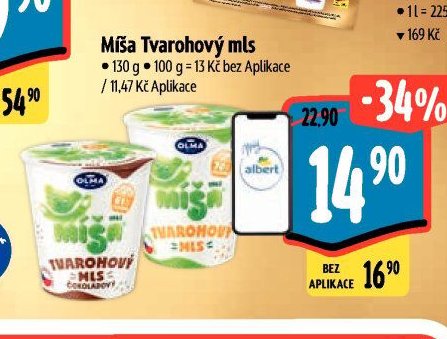 Míša Tvarohový mls