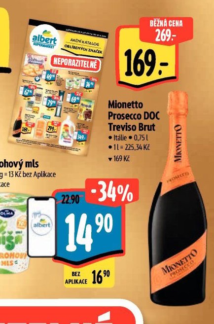 Mionetto Prosecco DOC Treviso Brut