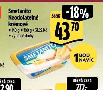 Smetanito Neodolatelné krémové