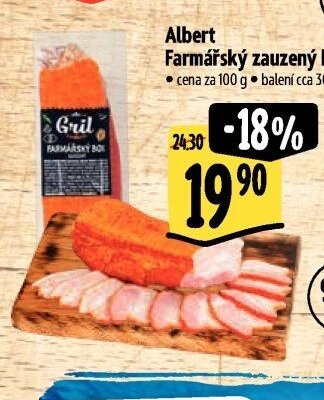 Albert Farmářský zauzený bok