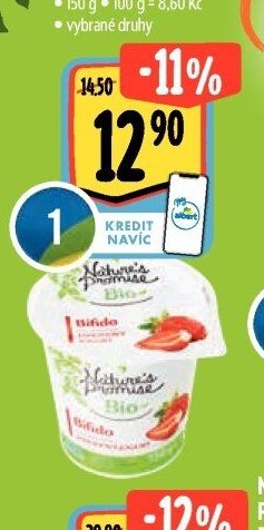 Nature's Promise Bio Jogurt ochucený