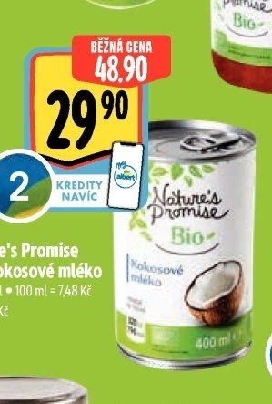 Nature's Promise Bio Kokosové mléko
