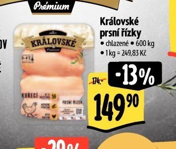 Královské prsní řízky
