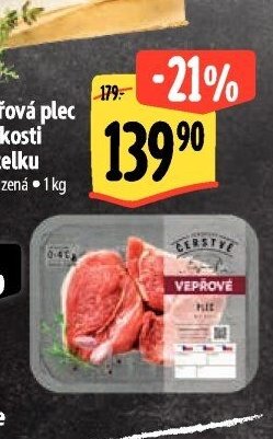 Vepřová plec bez kosti - v celku