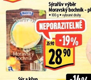 Sýrařův výběr Moravský bochník - plátky
