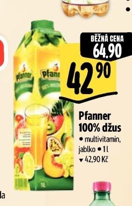 Pfanner 100% džus