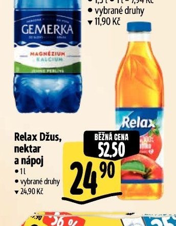 Relax Džus, nektar a nápoj