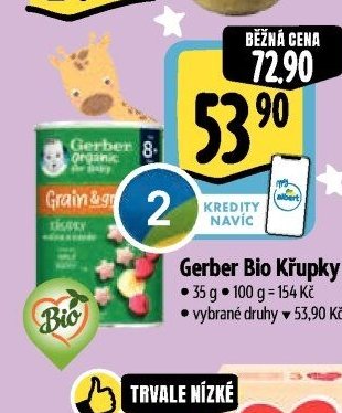 Gerber Bio Křupky