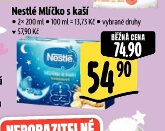 Nestlé Mléčko s kaší