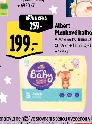 Albert Plenkové kalhotky