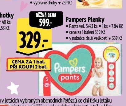 Pampers Plenky
