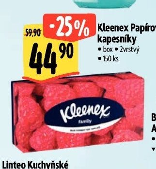 Kleenex Papírové kapesníky