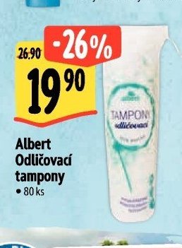 Albert Odličovací tampony
