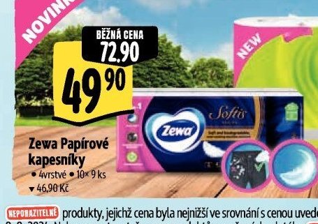 Zewa Papírové kapesníky