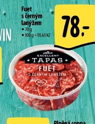 Fuet s černým lanýžem