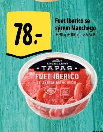 Fuet Iberico se sýrem Manchego
