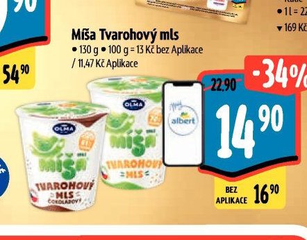 Míša Tvarohový mls
