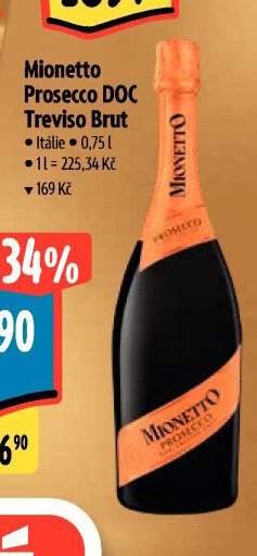 Mionetto Prosecco DOC Treviso Brut