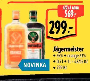 Bylinný likér Jägermeister