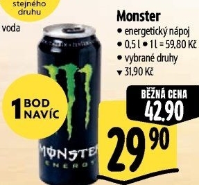 Energetický nápoj Monster Energy