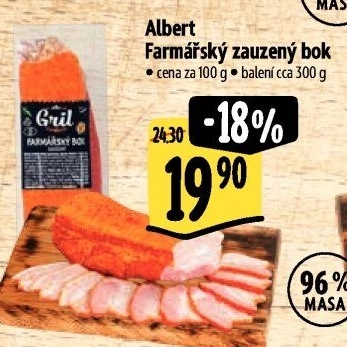 Farmářský zauzený bok Albert Gril