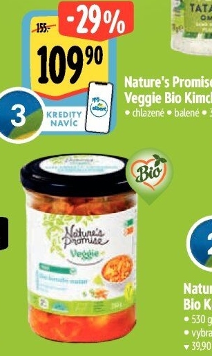 Kimchi veggie bio Nature'