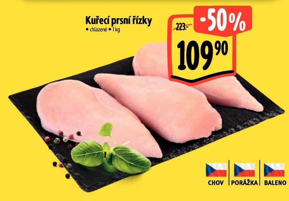 Kuřecí prsní řízky