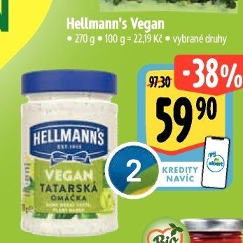 Produkty Vegan Hellmann'