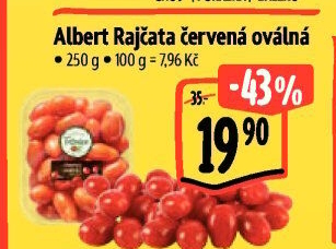 Rajčata oválná Albert