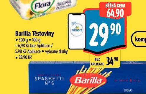 Těstoviny Barilla